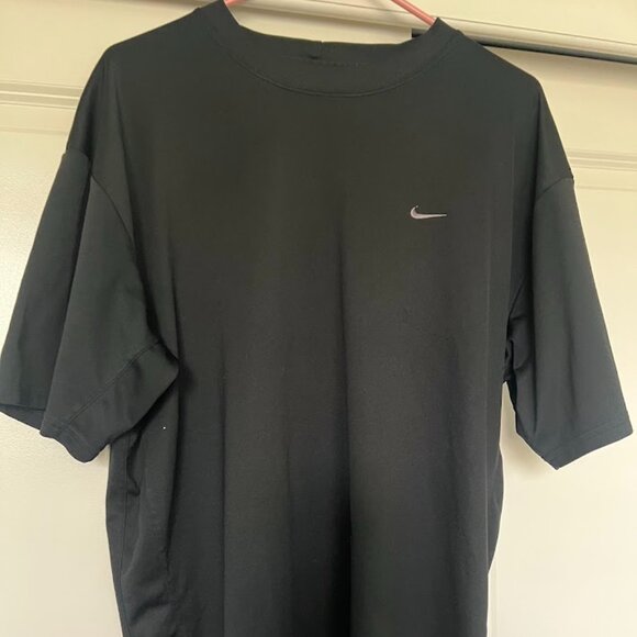 Nike Dri Fit Black Short Sleeve Athletic T-Shirt Size XL - Picture 1 of 6